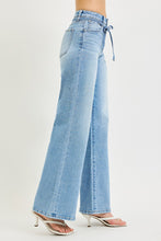 Set Sail High Rise Tie Front Wide Leg