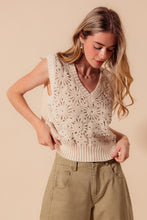 Sierra Crochet Sweater Tank