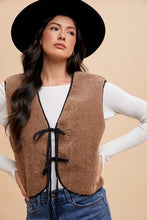Simone Tie Front Vest