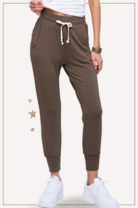 Simple Times Stretchy Joggers