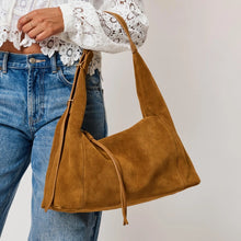 Sloane Leather Satchel - Caramel