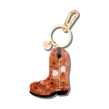 Cowboy Daisy Boot Bag Charm