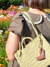 Cowboy Daisy Boot Bag Charm