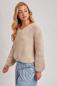 Sonja Braided Sweater