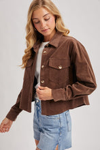 State Fair Cropped Corduroy Jacket
