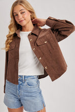 State Fair Cropped Corduroy Jacket