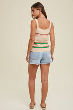 Sloane Striped Knit Tank