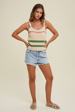 Sloane Striped Knit Tank