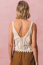 Sugar, Sugar Knit Tank - Oatmeal