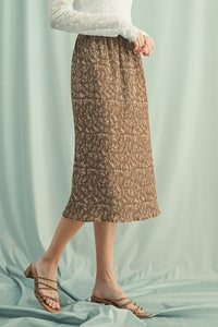 Take The Wheel Midi Skirt