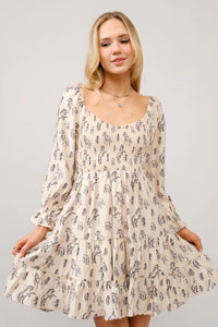 Take The Reins Printed Dress