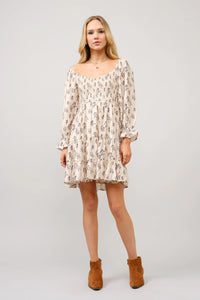 Take The Reins Printed Dress