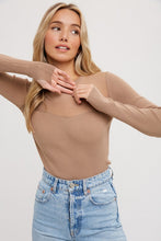 This Girl Sheer Knit Long Sleeve