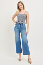 Tia High Rise Tummy Control Wide Leg Crop