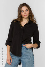 Riley Button Down - Black