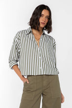 Stormi Button Down - Burnt Olive
