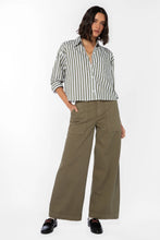 Stormi Button Down - Burnt Olive