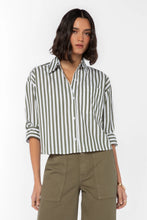 Stormi Button Down - Burnt Olive