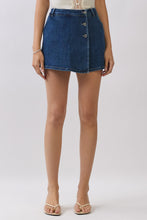 Yara High Waist Denim Skort