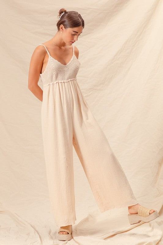 You Know I Would Crochet Jumpsuit
