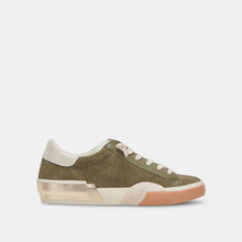 ZINA PLUSH Sneakers - Moss