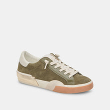 ZINA PLUSH Sneakers - Moss