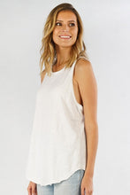 Aldean Racer Back Tank - Ivory