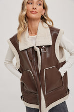 Westwick Shearling Moto Vest