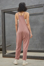 Everyday Pocketed Jumpsuit - Brown