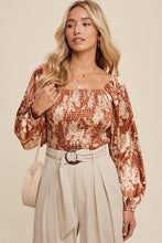 Enchanted To Meet You Smocked Blouse