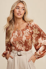 Enchanted To Meet You Smocked Blouse