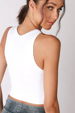 Free To Be Highneck Tank - Ivory