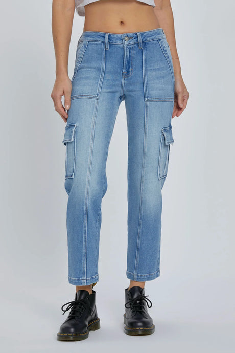 Tracey Cropped Cargo - Malibu