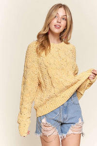 Honey Dew Cable Knit