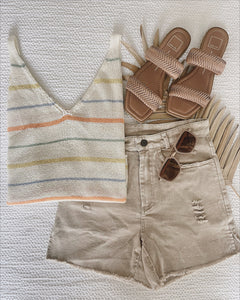 Know Ya Striped Tank