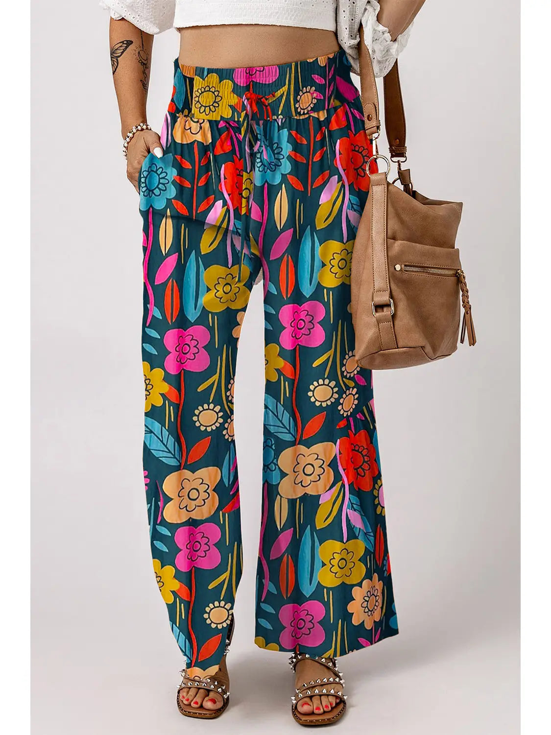 Baja Floral Beach Pants