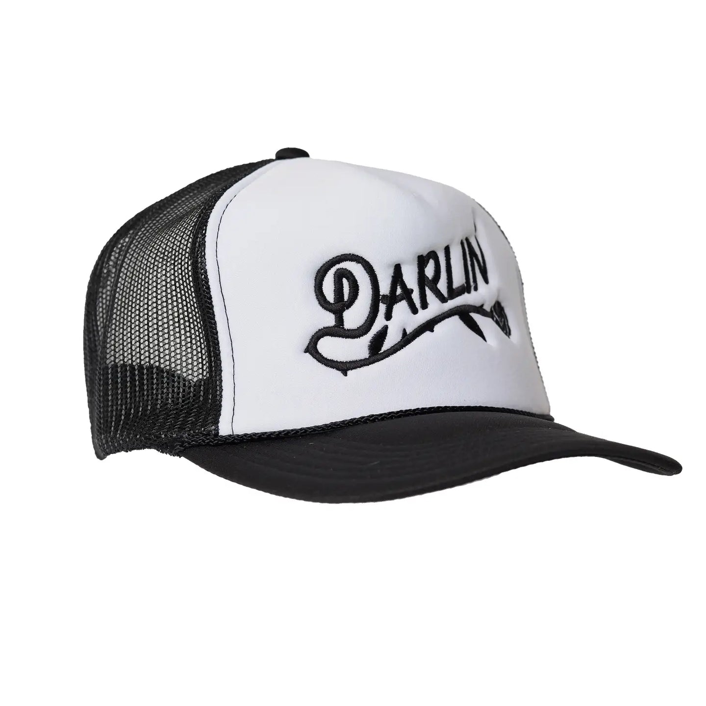 Darlin’  Trucker Hat - Black/White