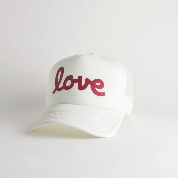 All Love Trucker Hat - Ivory