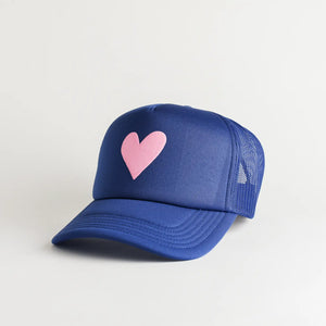 All Heart Trucker Hat - Blue