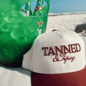 Tanned & Tipsy Vintage Trucker Hat