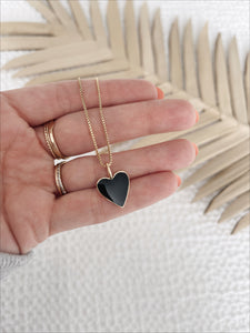 Your Heart + Mine Box Chain Necklace