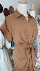 Tori Dress - Toast