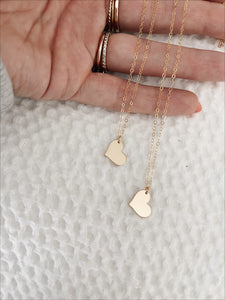 Golden Heart Necklace