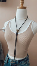Bolo Tie - Brass Steer Skull