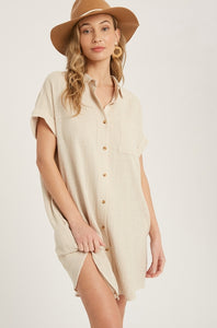 Laredo Tunic Dress - Oatmeal