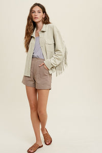 Meg Fringe Jacket