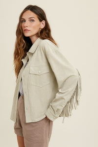 Meg Fringe Jacket