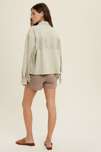 Meg Fringe Jacket