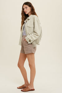 Meg Fringe Jacket