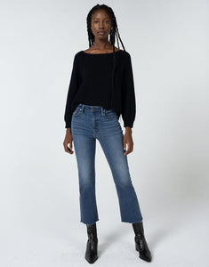 Marlow Mid Rise Crop - Muse